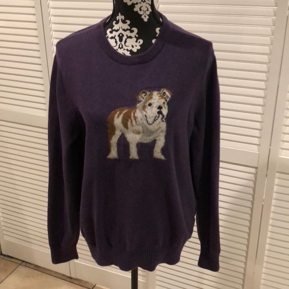 tommy hilfiger bulldog sweater